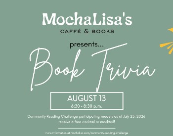 MochaLisa's Caffe & Books | Book Trivia August 13 6:30 - 8:30 p.m. Including a round dedicated to the world of Dungeon Crawler Carl
