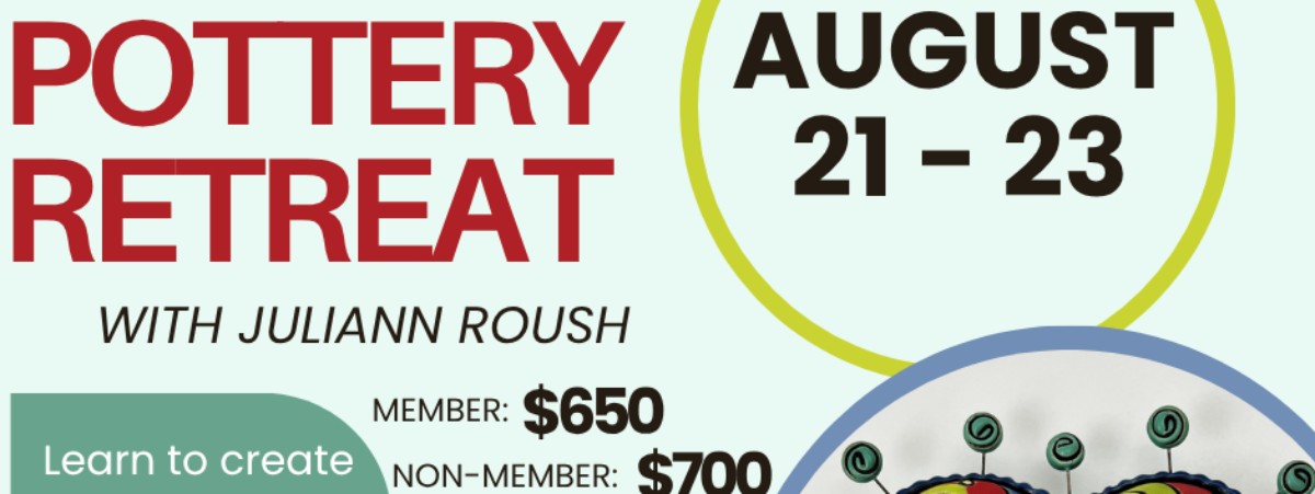 Pottery Retreat Flyer