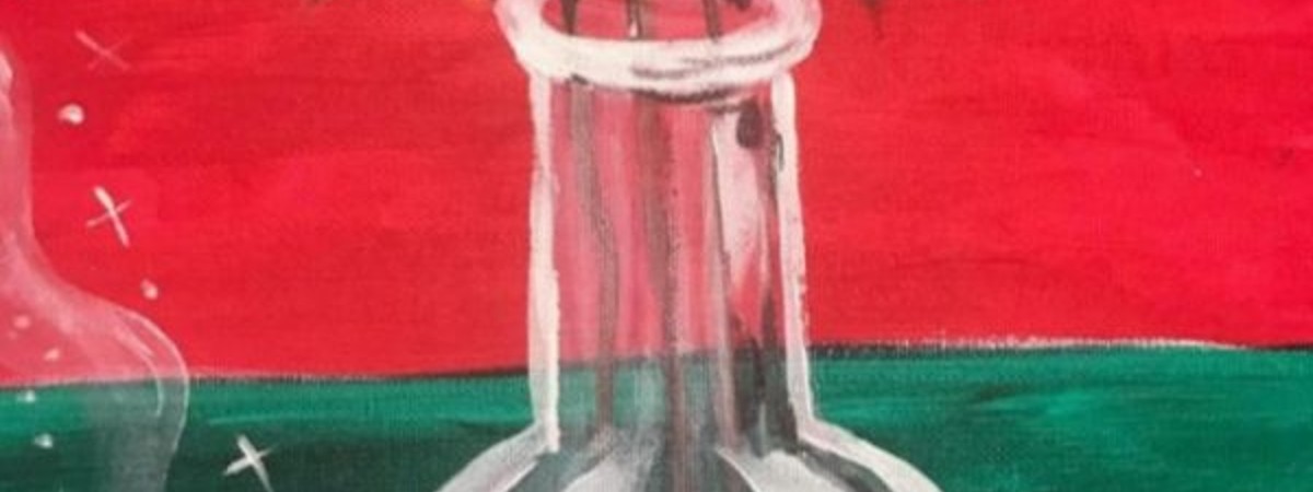 flower and bong painting