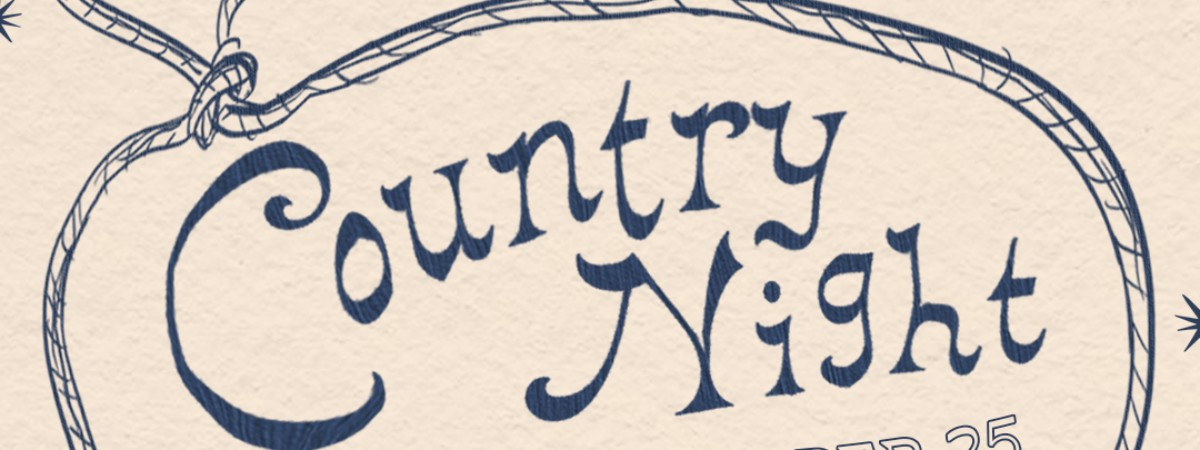 "Country Night" with a lasso