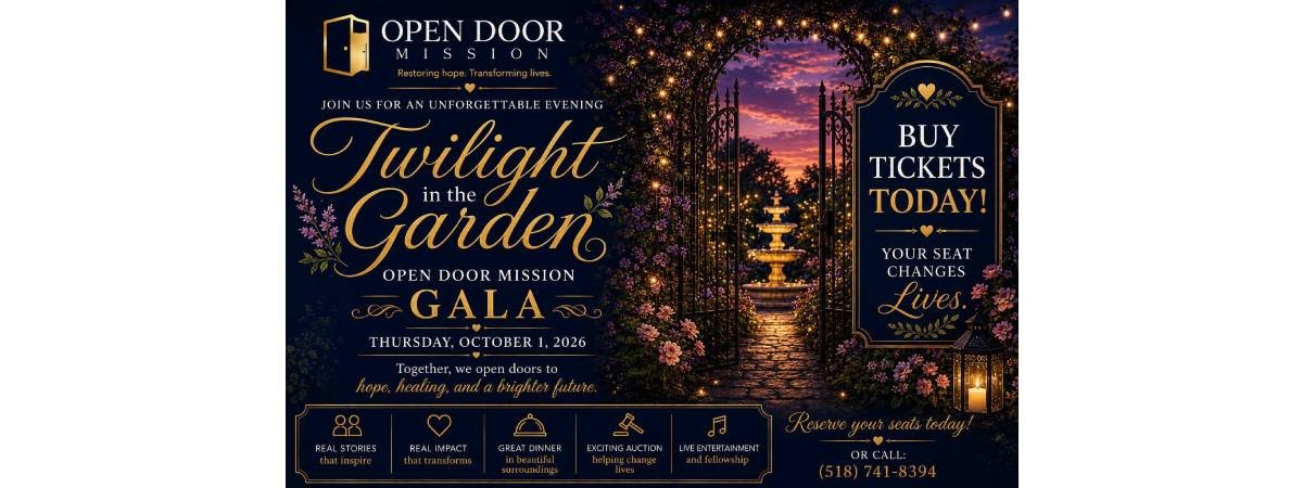 twlight in the garden gala poster