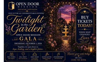 twlight in the garden gala poster