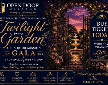 twlight in the garden gala poster