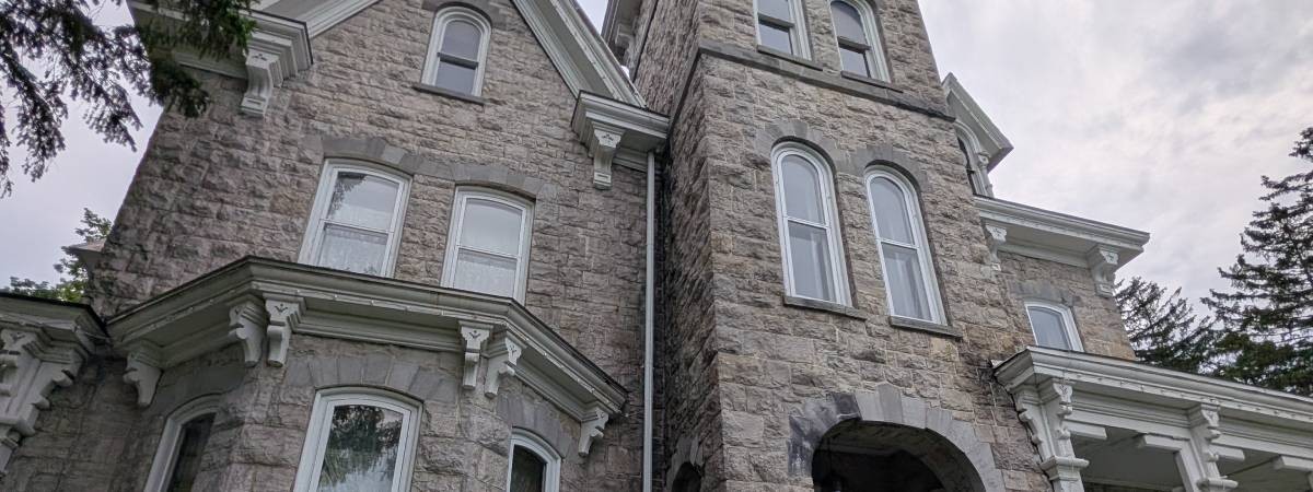 exterior of skene manor
