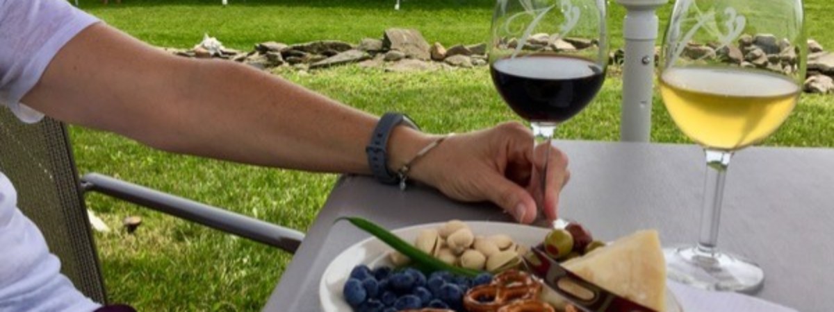 wine and cheese