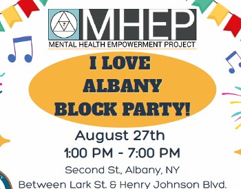 MHEP Block Party August 27th second street Albany