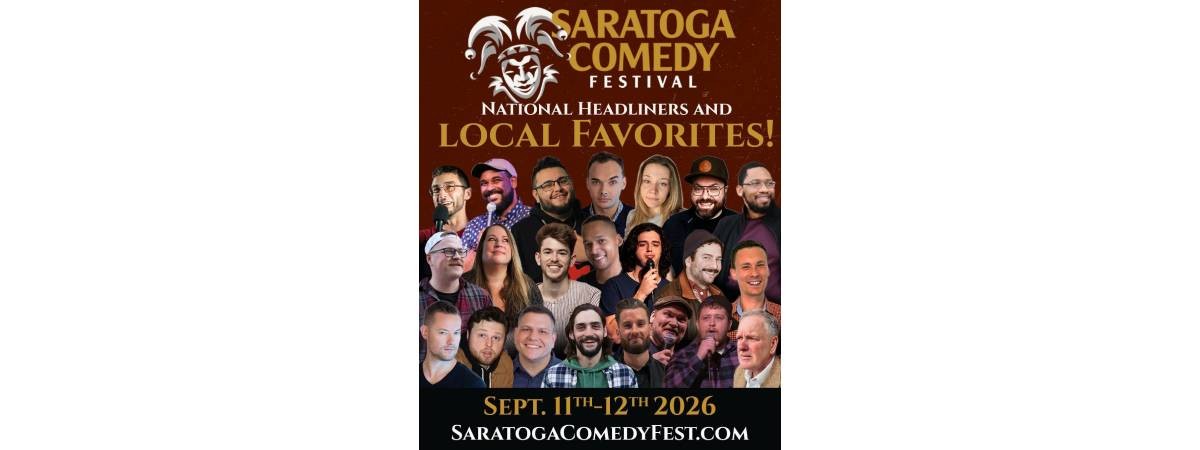 saratoga comedy festival poster