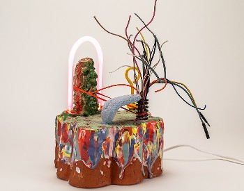 ceramic work by exhibiting artist Alex Morrison
