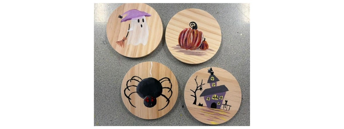 halloween coasters
