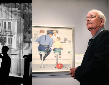 Norman Rockwell and Ed Locke