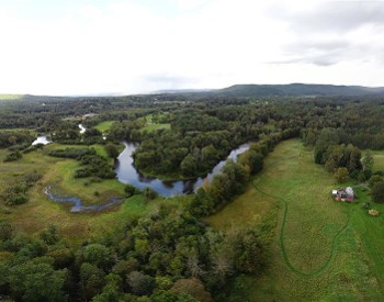 Oxbow on Housatonic River in Stockbridge