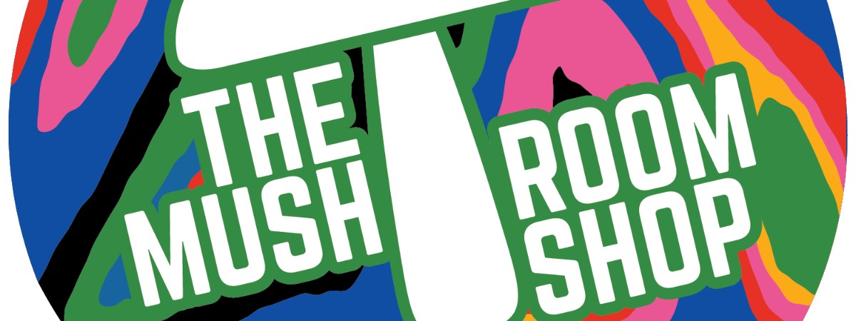 mushroom shop logo