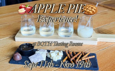 The Apple Pie Experience - Wine Flight & Snack Board
