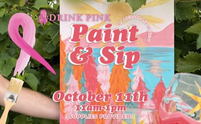 Drink Pink Paint & Sip