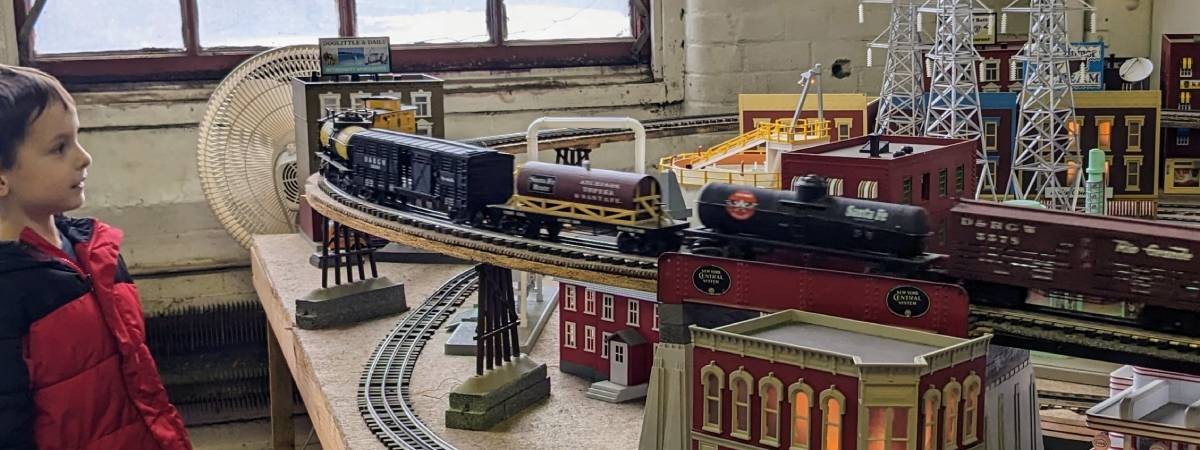 model trains
