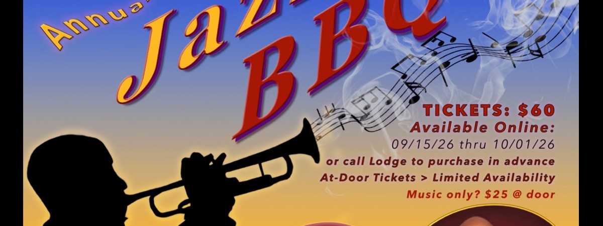 2026 - Jazz BBQ flyer with Doc Horton