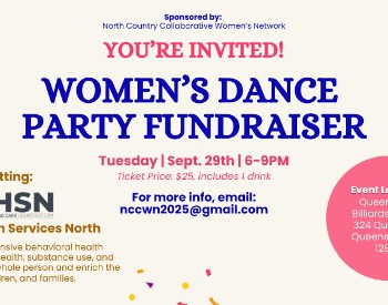 You're Invited: Women's Dance Party Fundraiser