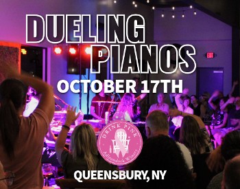 Drink Pink Dueling Pianos