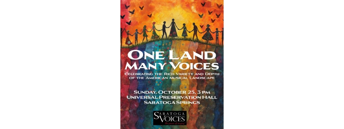One Land Many Voices Poster