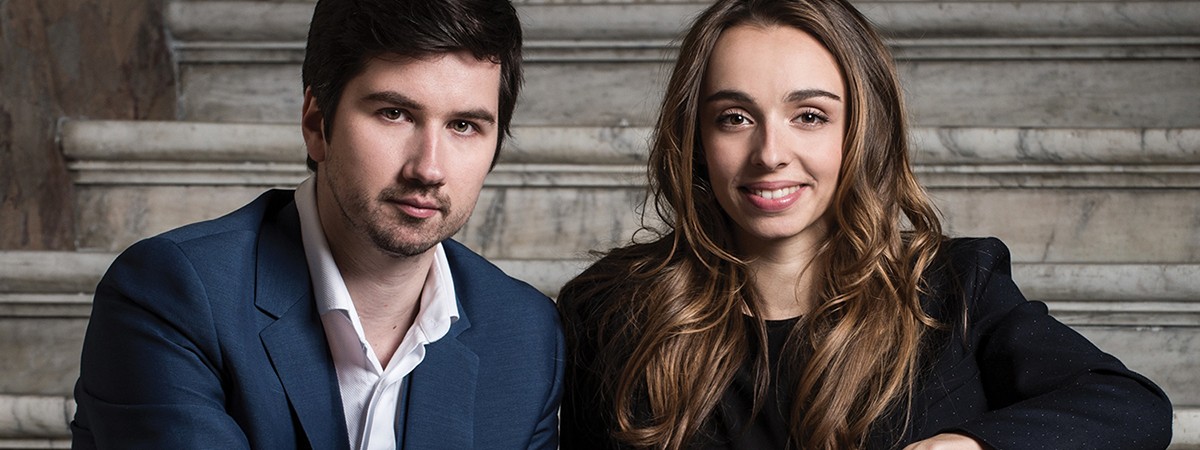 Thomas Dunford (left) and Lea Desandre (right)
