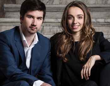 Thomas Dunford (left) and Lea Desandre (right)