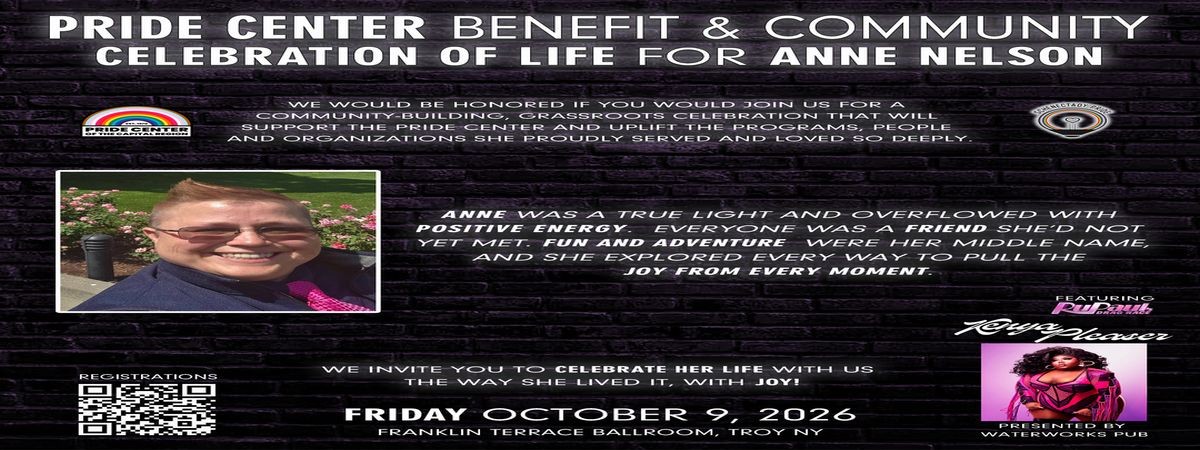 Pride Center Benefit & Celebration of Life for Anne Nelson