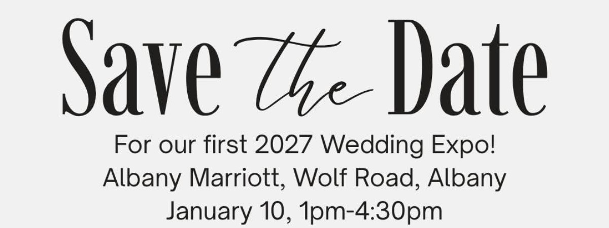 Save the Date Wedding Expo January 10