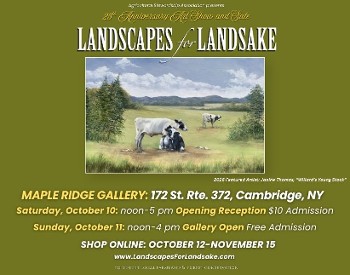 Landscapes for Landsake 25th annual Art show