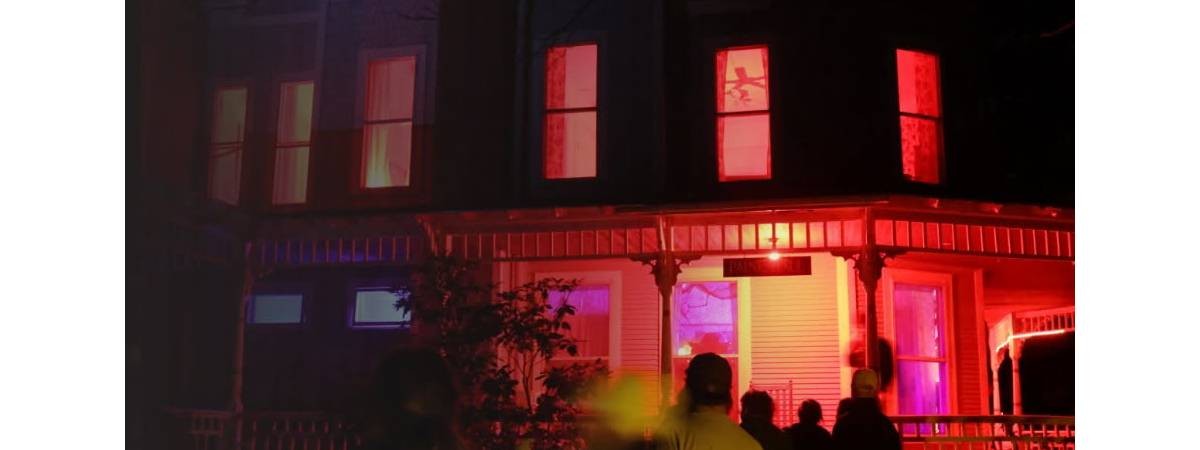 haunted house exterior
