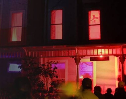 haunted house exterior