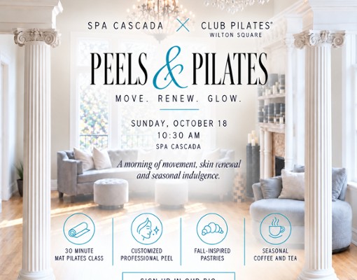 Peels & Pilates Event at Spa Cascada