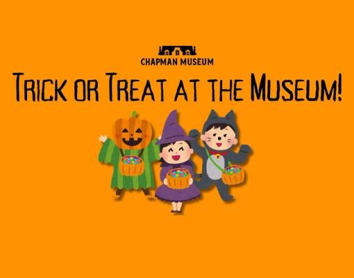 trick or treat at the museum