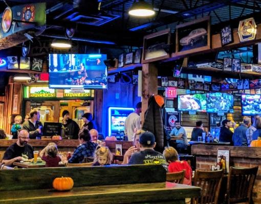 interior of o'toole's