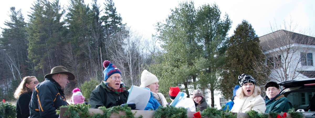 North Country Singers in parade