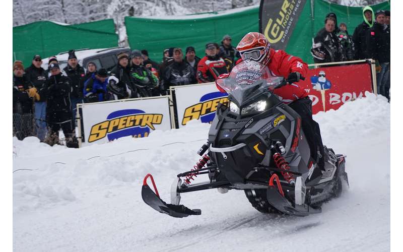 Photo provided by Town of Inlet snowmobiler
