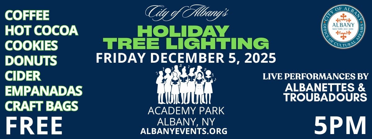 Albany Holiday Tree Lighting Promo