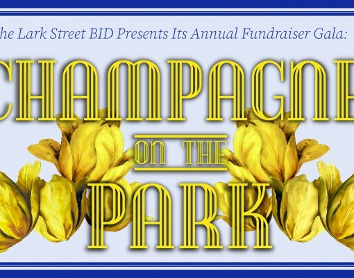 champagne on the park logo