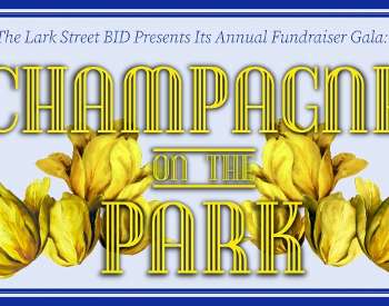 champagne on the park logo