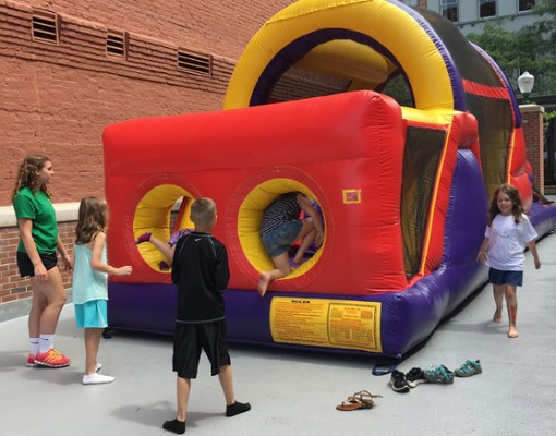 bouncy house