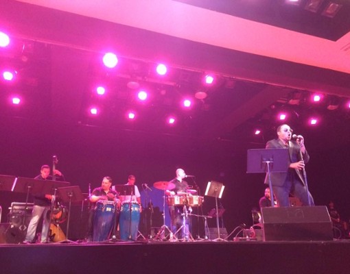 musicians performing on stage