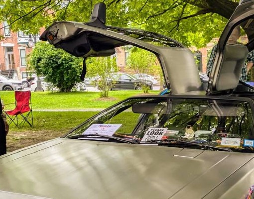 delorian car