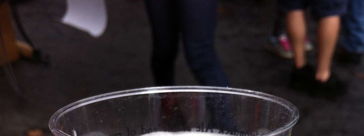 beer sample cup