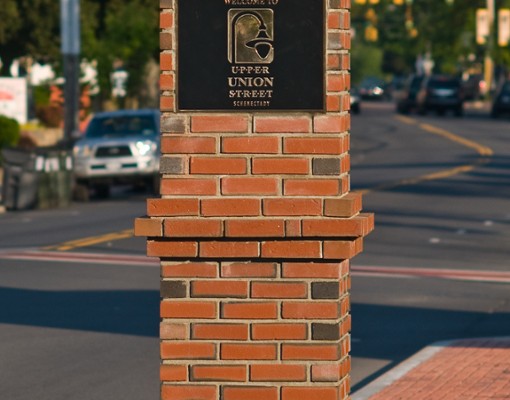 a marker indicating Union Street