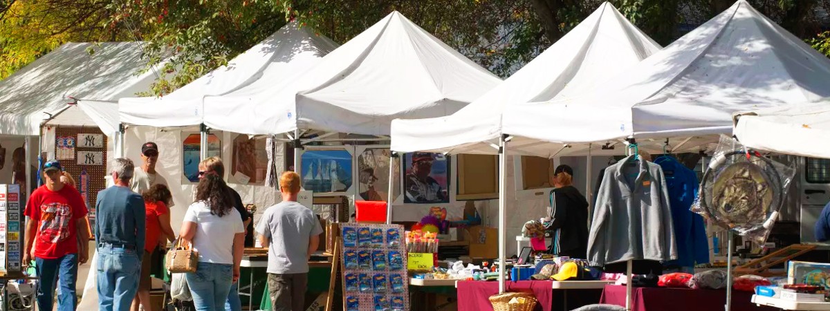 garage sale tents