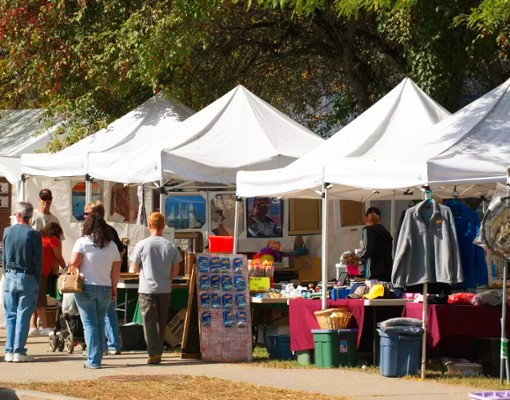 garage sale tents