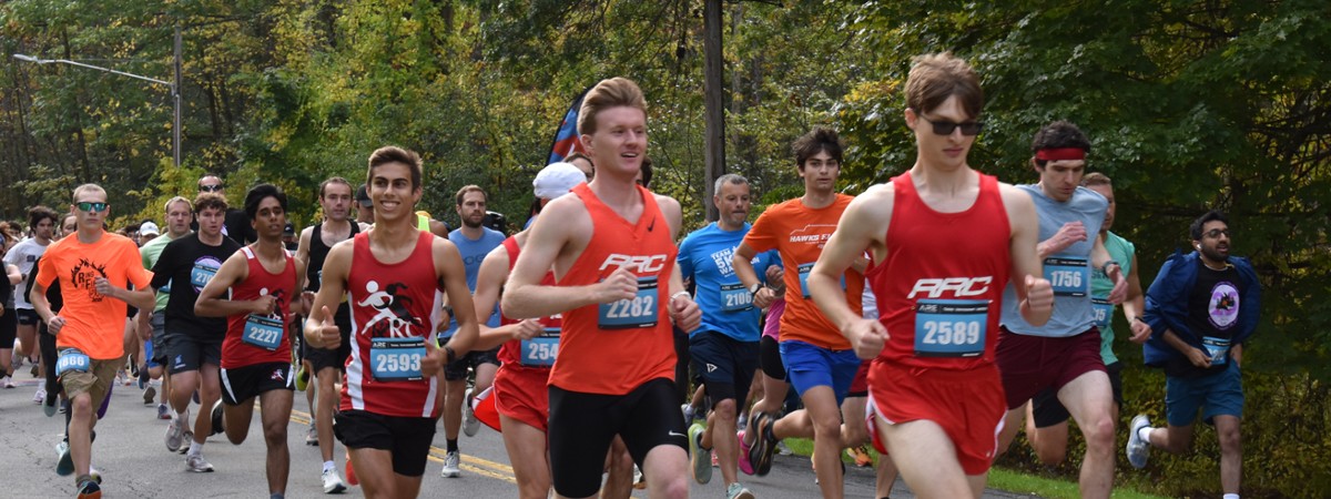 runners at the start