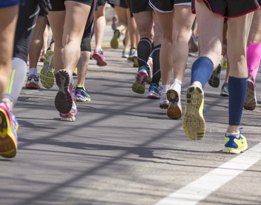 legs of runners