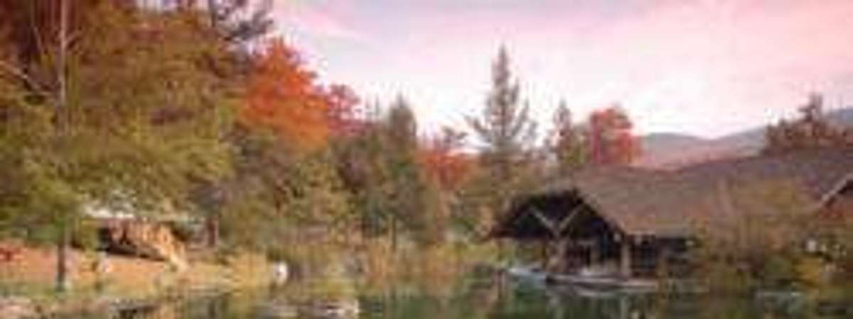 outdoor museum in fall