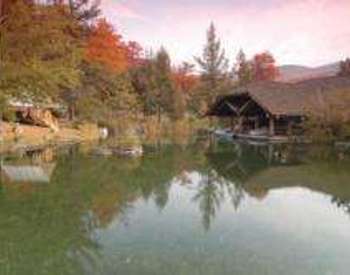 outdoor museum in fall