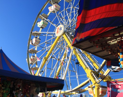 a ferris wheel